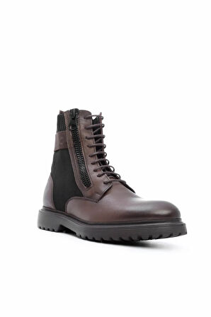 Tamer Tanca Erkek Hakiki Deri Kahverengi POSTAL Bot 223 0244 ERK BOT SK21/22 KAHVE