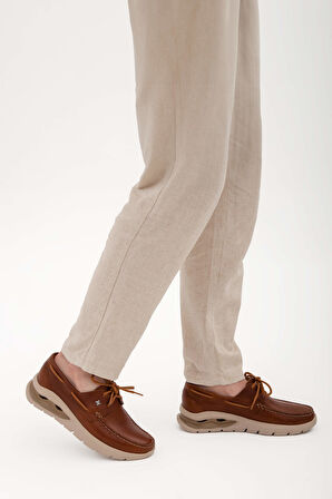 CALLAGHAN Erkek Hakiki Deri Bej Casual Ayakkabı 618 47500 ERK AYK Y22 PIEDRA