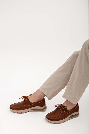 CALLAGHAN Erkek Hakiki Deri Bej Casual Ayakkabı 618 47500 ERK AYK Y22 PIEDRA