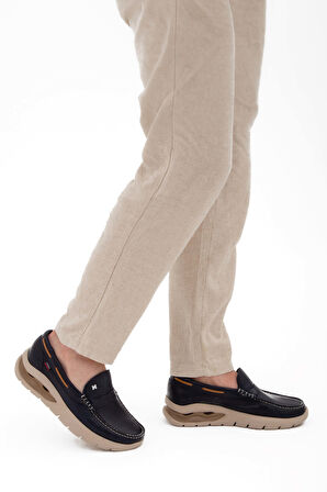 Callaghan Erkek Hakiki Deri Mavi Casual Ayakkabı 618 47501 ERK AYK Y22 AZUL