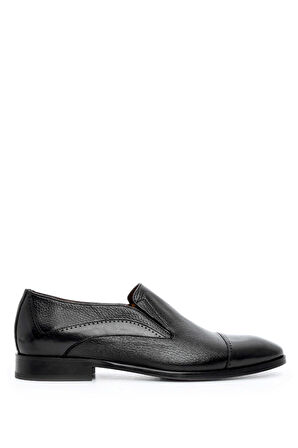 Tamer Tanca Erkek Hakiki Deri Siyah Klasik Ayakkabı 477 48751 ERK AYK Y22 SYH BFL/SYH GYK