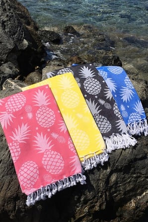 Ananas Peştemal - Mavi