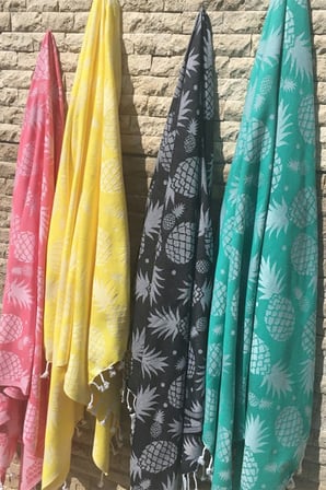 Ananas Peştemal - Mavi