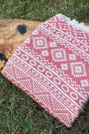 Cicim Kilim Peştemal - Kırmızı