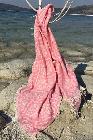 Barok Peştemal - Pembe