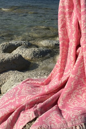 Barok Peştemal - Pembe
