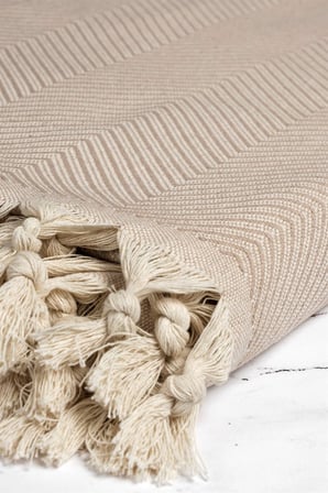 Trendy Koltuk Örtüsü - Bej 170x230 ÖLÇÜ / EBAT