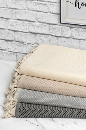 Trendy Koltuk Örtüsü - Naturel 170x230 ÖLÇÜ / EBAT