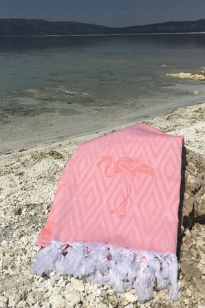 Flamingo Peştemal - Somon