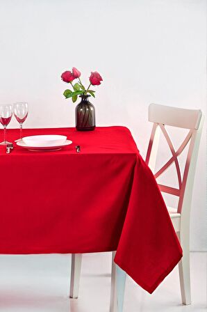 Roma Masa Örtüsü Kırmızı 170x250