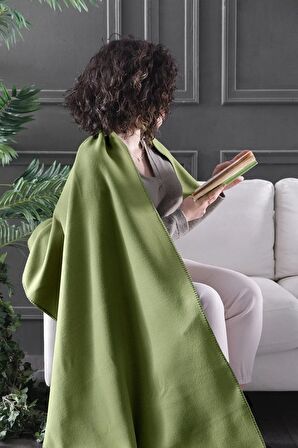 Bloom Polar Omuz Şalı Haki Yeşil 70x170 Cm