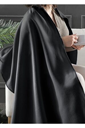 Bloom Polar Omuz Şalı Siyah 70x170 Cm