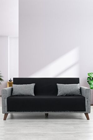 Lalin Koltuk Örtüsü Siyah 200 x 200