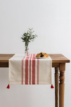 Tereza Runner 2'li Set - Kırmızı