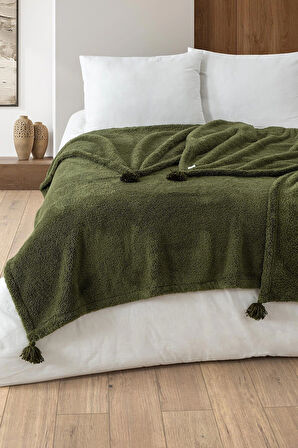 Puffy Wellsoft Battaniye 200x220 Haki