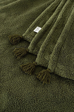 Puffy Wellsoft Battaniye 200x220 Haki