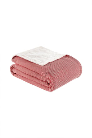 Likya Wellsoft Battaniye - Kırmızı 195x220 ÖLÇÜ / EBAT