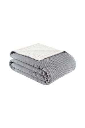 Likya Wellsoft Battaniye - Gri 150x195 ÖLÇÜ / EBAT