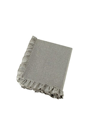 Selendi Fırfırlı Masa Örtüsü Yeşil