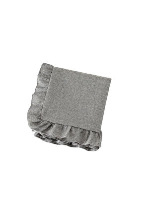 Selendi Fırfırlı Runner Siyah