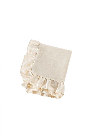 Selendi Fırfırlı Runner Naturel