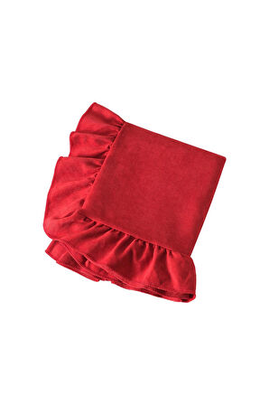 Venedik Fırfırlı Runner Kırmızı