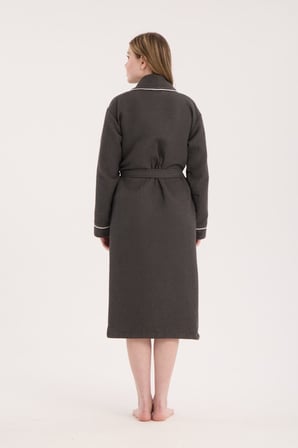 unisex soho pike bornoz - antrasit