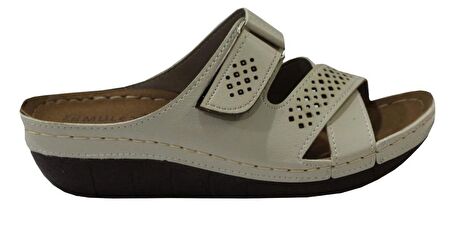 Mehmet Mete 2354 Bej Mulex Anatomik Kadın Terlik