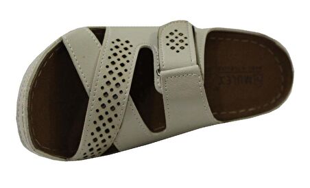 Mehmet Mete 2354 Bej Mulex Anatomik Kadın Terlik