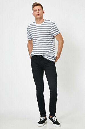 Erkek Jean Pantolon Antrasit