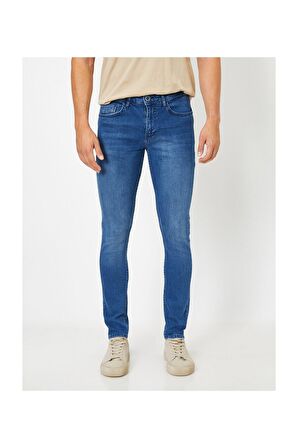 Erkek Indıgo Jeans 1KAM43219MD
