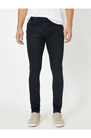 Erkek İndigo Jean Pantolon 21kam43546ld