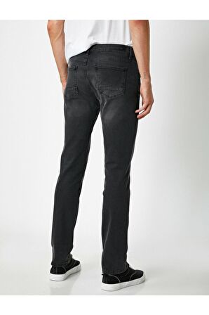 Erkek Gri Jeans 1KAM43749LD