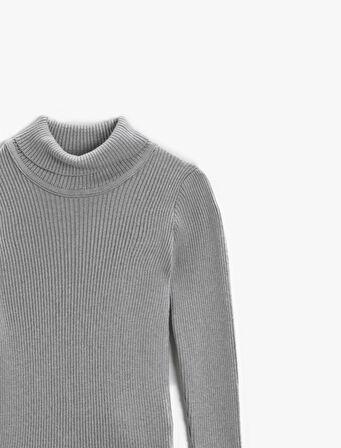 Boğazlı Pamuklu Kazak