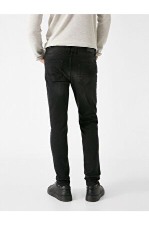 Erkek Siyah Skinny Jean