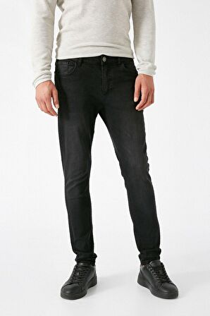 Erkek Siyah Jeans 1KAM43157YD