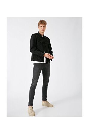 Erkek Gri Jeans 1KAM43217MD