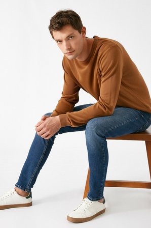 Erkek Indıgo Jeans 1KAM43220MD