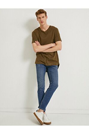 Erkek Indıgo Jeans 1KAM43229MD