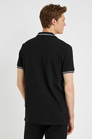 Erkek Siyah T-Shirt 1YAM11203LK