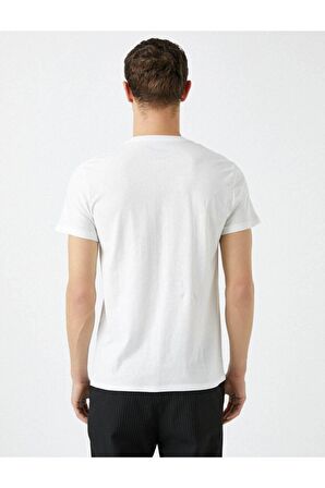 Erkek Beyaz T-shirt