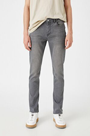 Erkek Gri Pantolon 1YAM43017LD