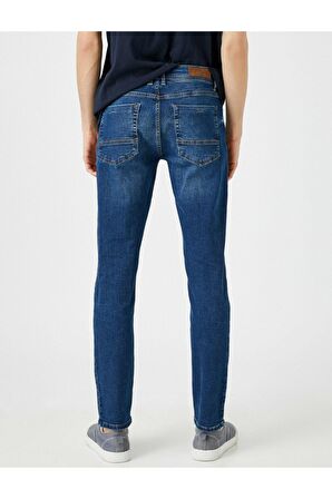 Erkek Micheal Skinny Fit Jean Pantolon