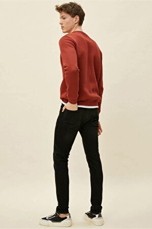 Erkek Jean Pantolon Siyah