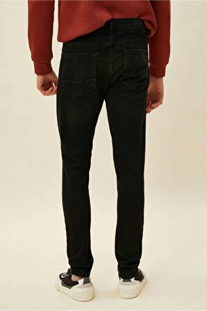 Erkek Jean Pantolon Siyah
