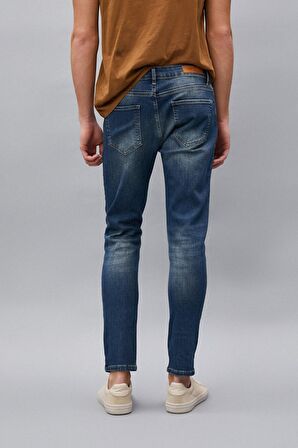 Erkek Petrol Jeans 1YAM43029LD