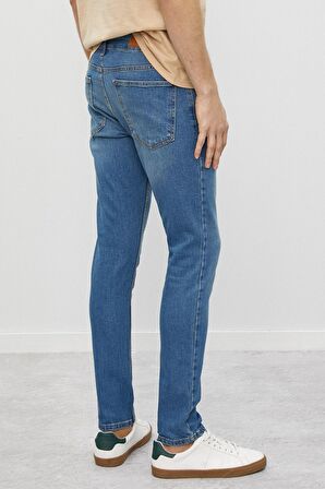 Erkek Mavi Jean Pantolon