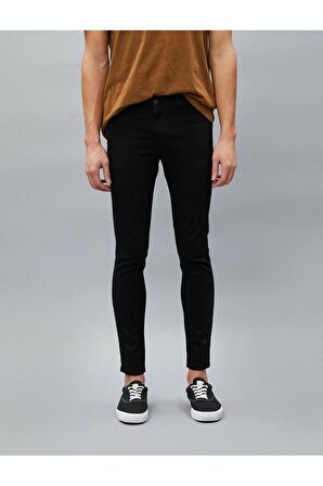Erkek Jean Pantolon Siyah