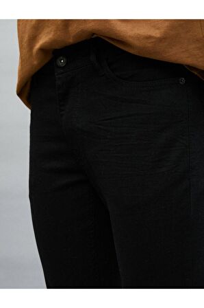 Erkek Jean Pantolon Siyah