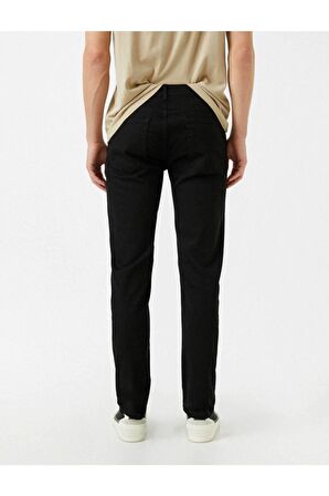 Erkek Jean Pantolon Siyah